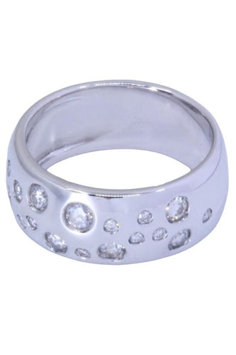Bague 51 BAGUE MODERNE DIAMANTS 58 Facettes 086891