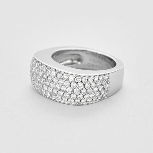 Bague 54 Bague "Mauboussin" Sophia en or blanc et diamants 58 Facettes P17L18