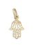 Pendentif Pendentif or jaune main de fatma 58 Facettes 094421