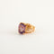Amethyst cocktail ring, Yellow gold