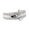 Bague 58 Bague Or blanc Diamant 58 Facettes 2682327CD