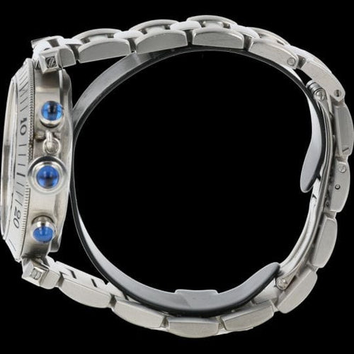 Montre Cartier Montre Pasha Chronograph 58 Facettes MT43789