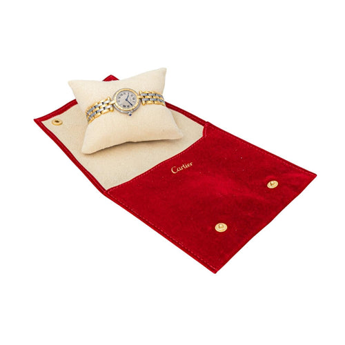 Montre Cartier Montre Panthère  Or jaune, Acier Spinelle synthétique 58 Facettes 4258449CN