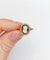 Bague 55.5 Bague marquise or jaune, camée sur agate, perles (circa 1900) 58 Facettes A04862