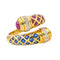 Bague 53 Bague  Toi et moi  Or jaune Saphir, Rubis, Diamant 58 Facettes 4442222RV