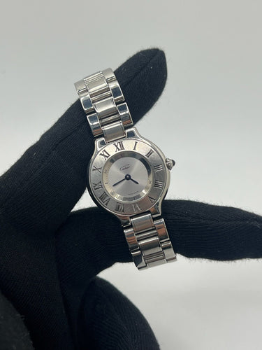 Montre Cartier 21 Must de Cartier 1340 58 Facettes