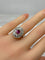 Bague 51 Bague ovale rubis & diamants 58 Facettes AB75
