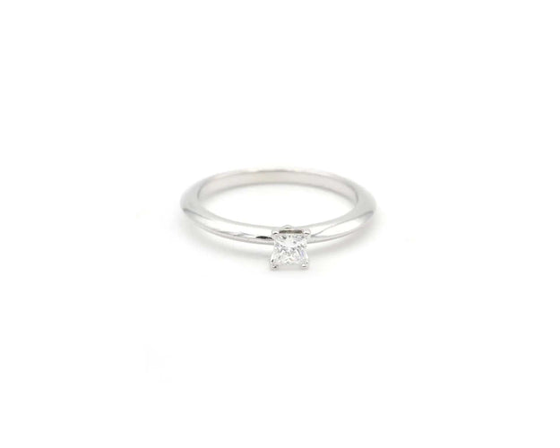 Bague Tiffany Princess en platine et diamants