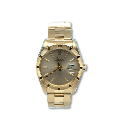 Montre ROLEX - Montre Datejust Or jaune 18 carats - Modèle 1501 - Année 1970 58 Facettes 1.0000555/1