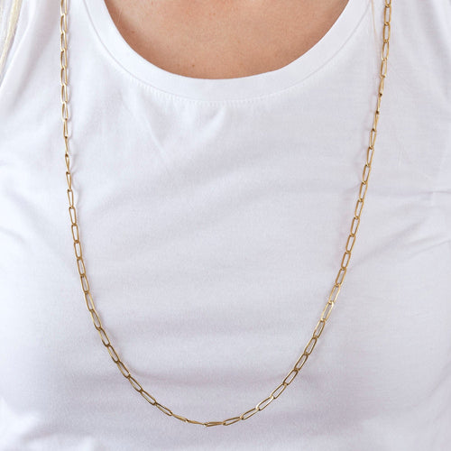 Collier Chaine Gourmette 58 Facettes LP689-LP690