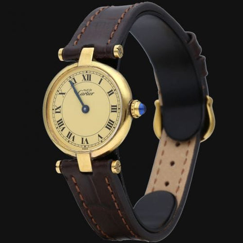 Montre Cartier Montre Must De Cartier Vermeil 58 Facettes MT41231