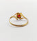 Bague 60 Bague fleur Art nouveau en or 18k, pierre rouge et perles (circa 1900) 58 Facettes A06426