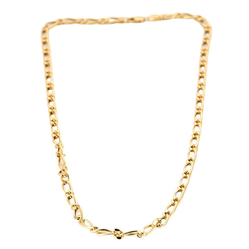 Collier Collier Alternée 1+1 en or jaune 58 Facettes LP880/6