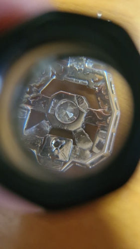 Pendentif Pendentif ancien en platine et or des années 1935 58 Facettes