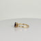 Ring yellow gold with Oval Purple Natural Spinel 58 Facettes 2504088