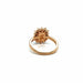 Bague 54 Bague or jaune rubis diamants 58 Facettes