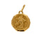 Pendentif AUGIS - Médaille religieuse or jaune,Jésus et Saint Jean Baptiste 58 Facettes SAI03723