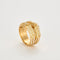 Bague 55 CARTIER - "bambou" bague or jaune et diamants 58 Facettes