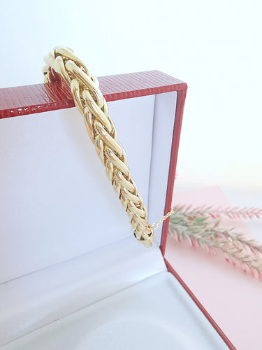 Bracelet Bracelet maille palmier Or Jaune 58 Facettes AA 1649