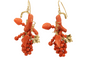 Boucles d'oreilles Boucles d'oreilles antiques en or et corail 58 Facettes 7630
