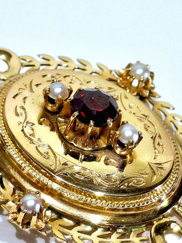 Pendentif Pendentif Napoléon III or ose 58 Facettes