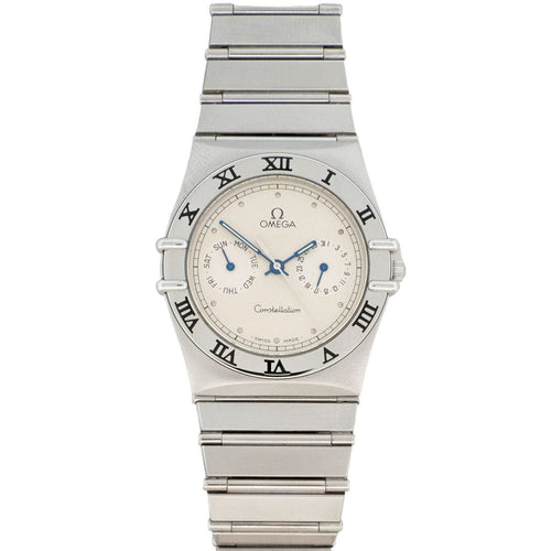 Bracelet Omega Constellation day date - Ivory dial 58 Facettes