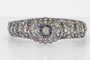 Bracelet Bracelet ancien d'époque Art Déco, richement serti de pierres précieuses 58 Facettes 10685