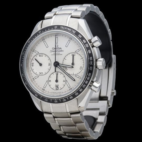 Montre Omega Montre Speedmaster Date Racing Chronograph Co-Axial 58 Facettes MT40775