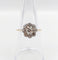 Bague 52.5 Bague marguerite antique or jaune 18k et 1,00 carats diamant taille ancienne (circa 1900) 58 Facettes A05938