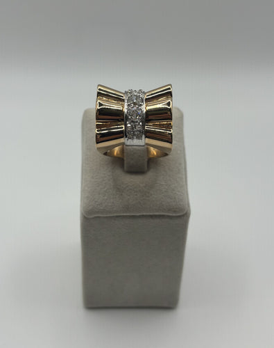 Bague 56 Bague TANK Diamants 58 Facettes