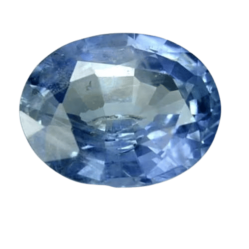 Gemstone Saphir bleu chauffé non traité 1.56cts 58 Facettes 340