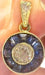 Pendentif pendentif en or avec diamants et saphirs 58 Facettes A2613