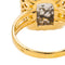 Bague 53 Bague Or jaune, Or blanc Diamant 58 Facettes 3779407CN