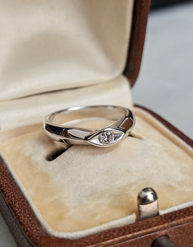 Ring Solitaire Diamant 0,10ct