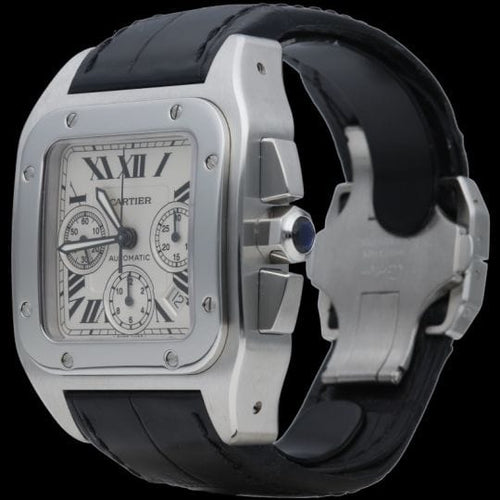 Cartier Santos 100 XL Chronograph Watch 