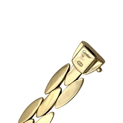 Kaulakoru Cartier, "Gentiane", keltakultaa. 