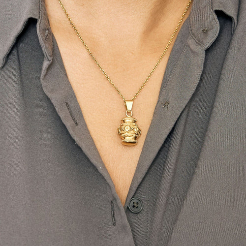 Pendentif Pendant en Or jaune 18k 58 Facettes MEA45292