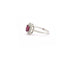 Bague Bague en or blanc avec rubis de 1,19 ct et diamants 58 Facettes 14503
