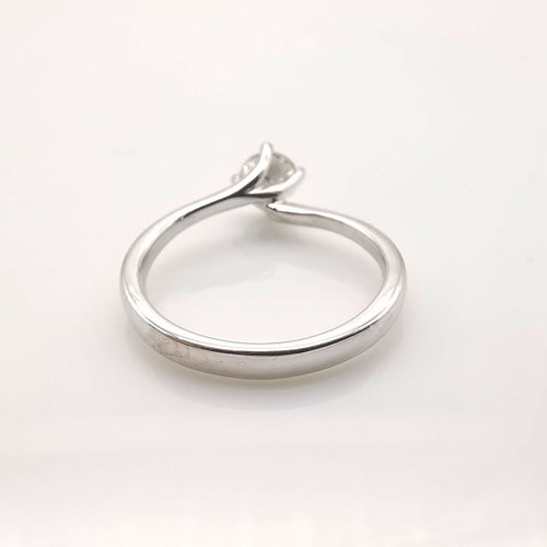 Bague 53 Solitaire Or et Diamant 58 Facettes