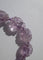 Collier Collier améthystes fermoir en or 58 Facettes