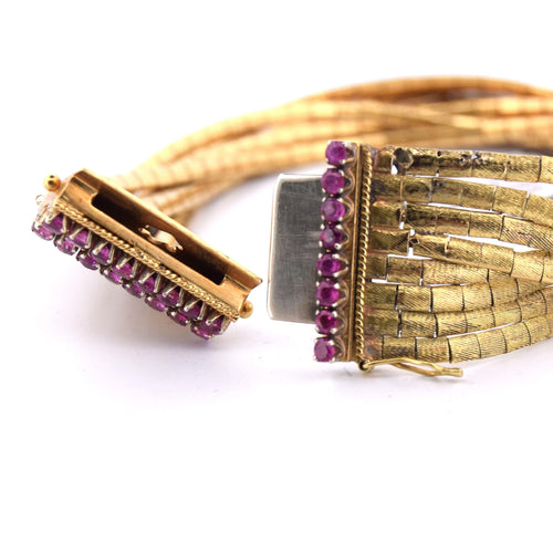 Bracelet Bracelet vintage des années 80 58 Facettes