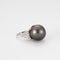 Bague SORTIJA ART DECO CON PERLA OSCURA de ORO 18K 58 Facettes Q538A (797)