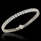 Bracelet Bracelet-bracelet tennis en or blanc, diamants naturels 4,29 ct 58 Facettes XG-900088