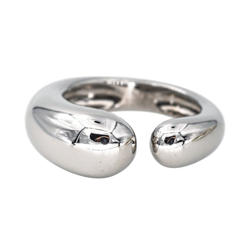 52 Fred Bague Jonc  Or blanc 58 Facettes 4445906CN