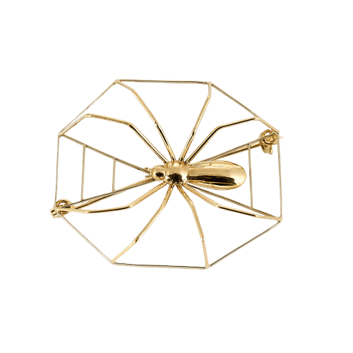 Broche Broche en Or jaune & blanc 18k 58 Facettes MON0829