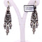 Boucles d'oreilles Boucles d'oreilles catalanes anciennes en or jaune et argent avec grenats naturels 58 Facettes