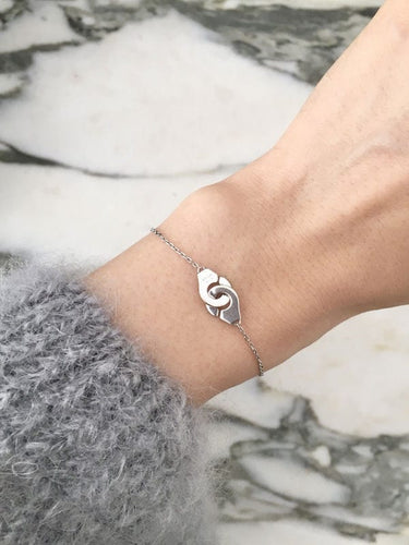 DINH VAN - Bracelet menottes en or blanc 58 Facettes