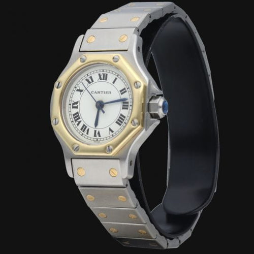 Montre Montre Cartier Santos Octagon 58 Facettes MT41415