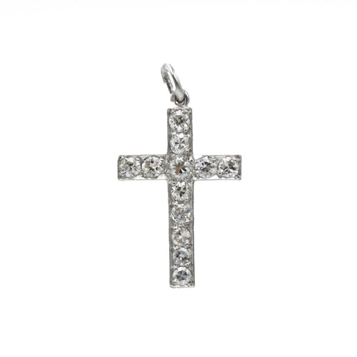 Pendentif Pendentif Croix - Or & Diamants 58 Facettes 250148R