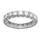 Bague 52 Alliance or blanc diamants 58 Facettes 33218